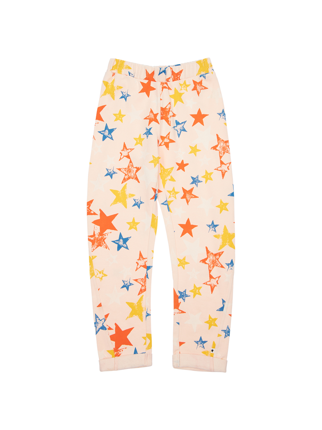 yellow sweatpants with stars
