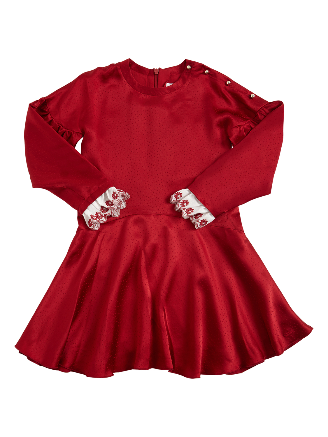Partykleid Aus Seidensatin