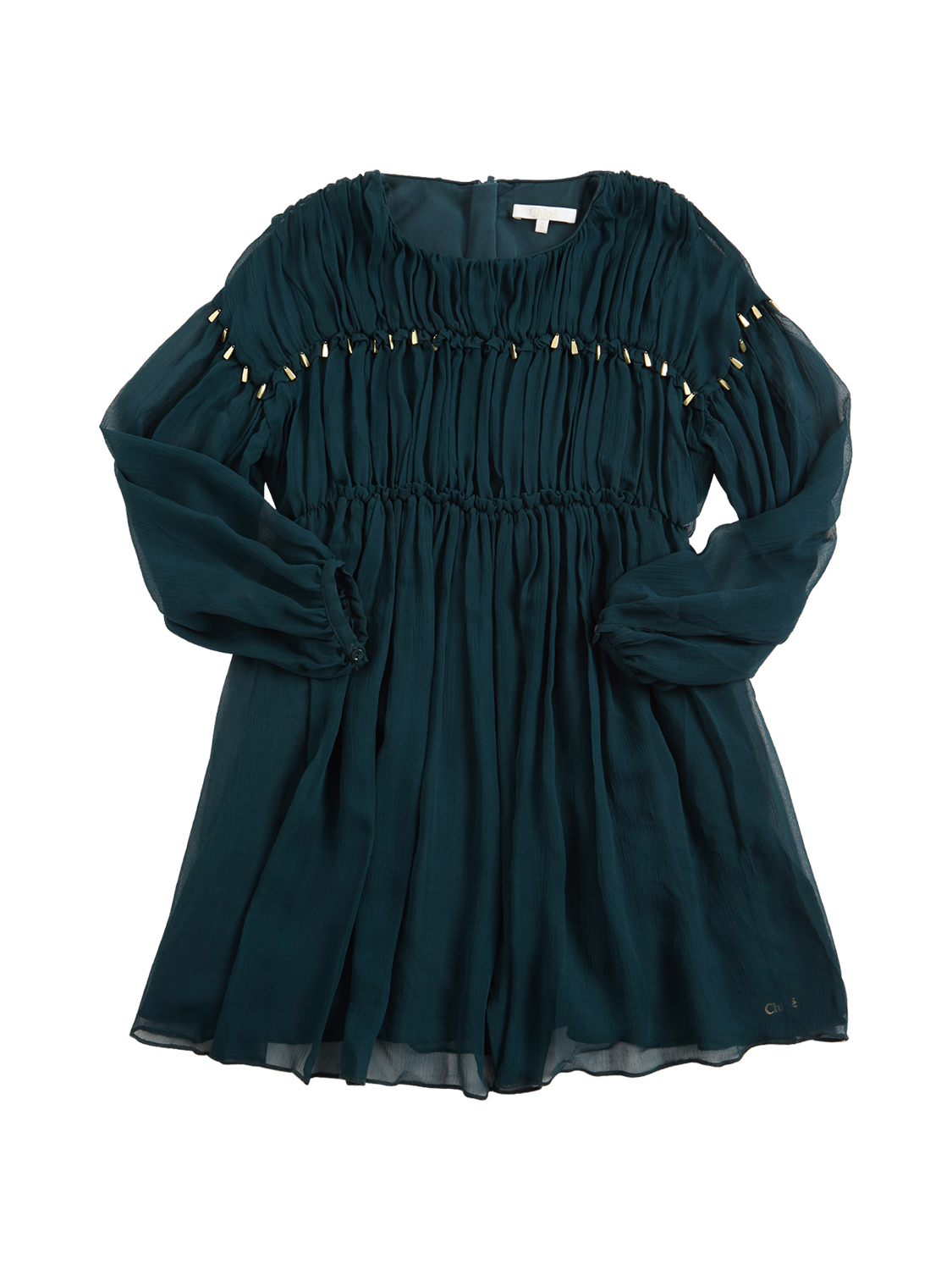 Partykleid Aus Seidenkrepp