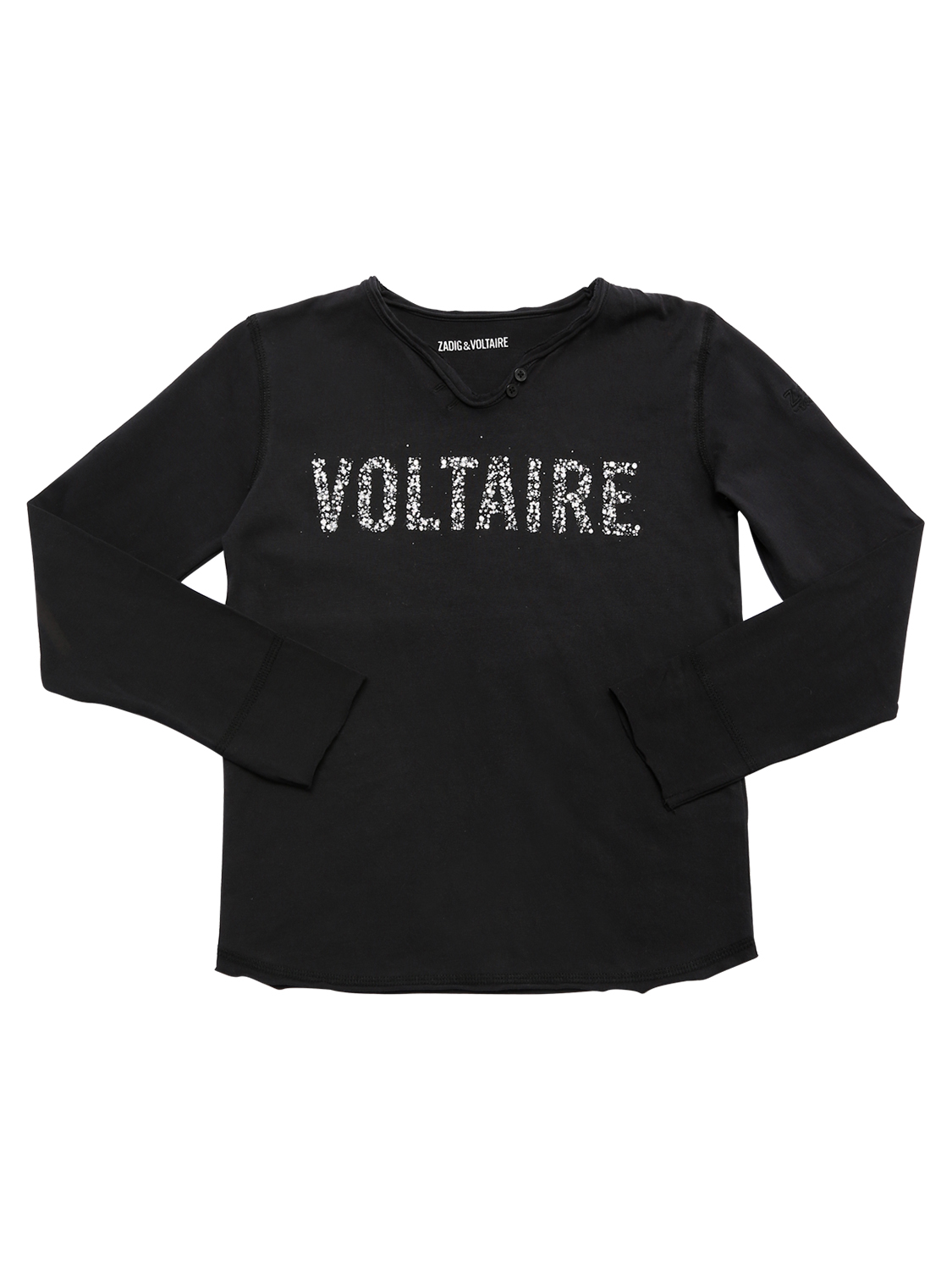 T-shirt Aus Baumwolljersey Mit Verziertem Logo