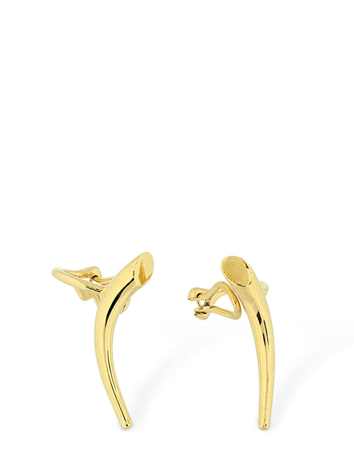 Charlotte Chesnais Helix Clip On Earrings In Gold