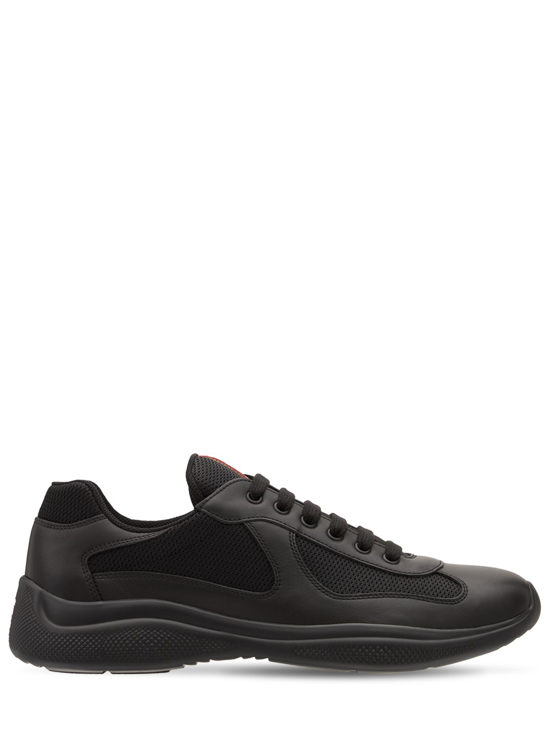 Sneakers Aus Leder Und Mesh "america's Cup"