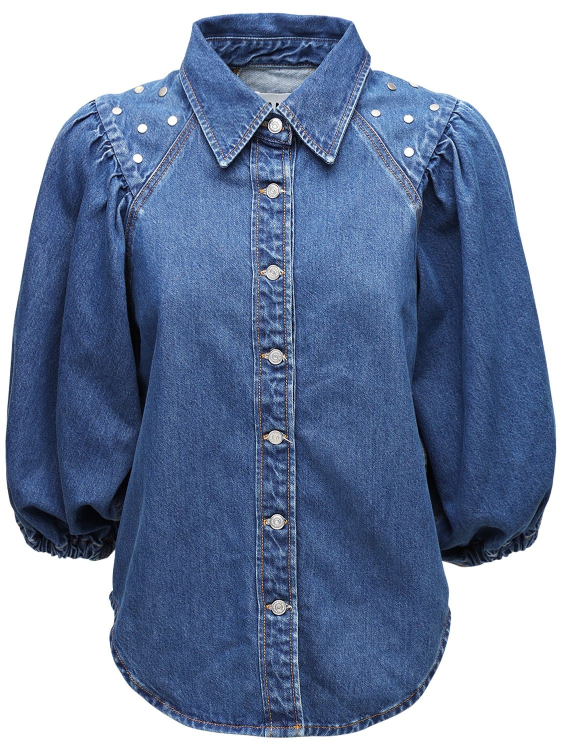 organic cotton denim shirt