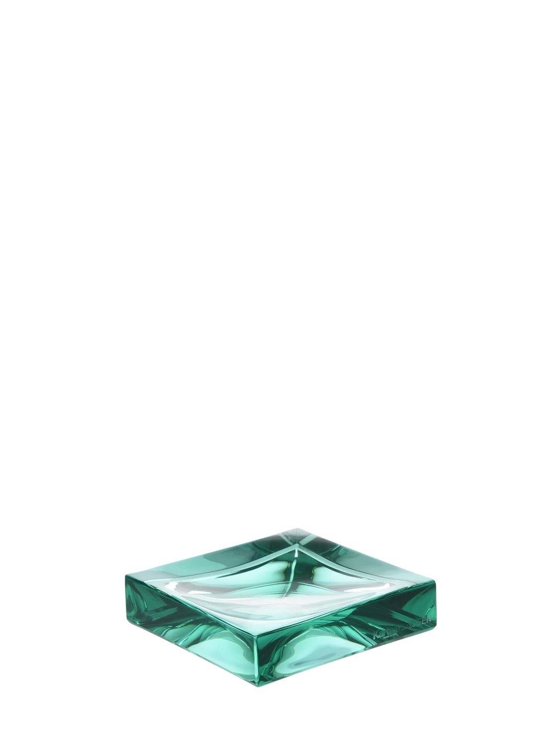 Kartell Boxy Tray In Green
