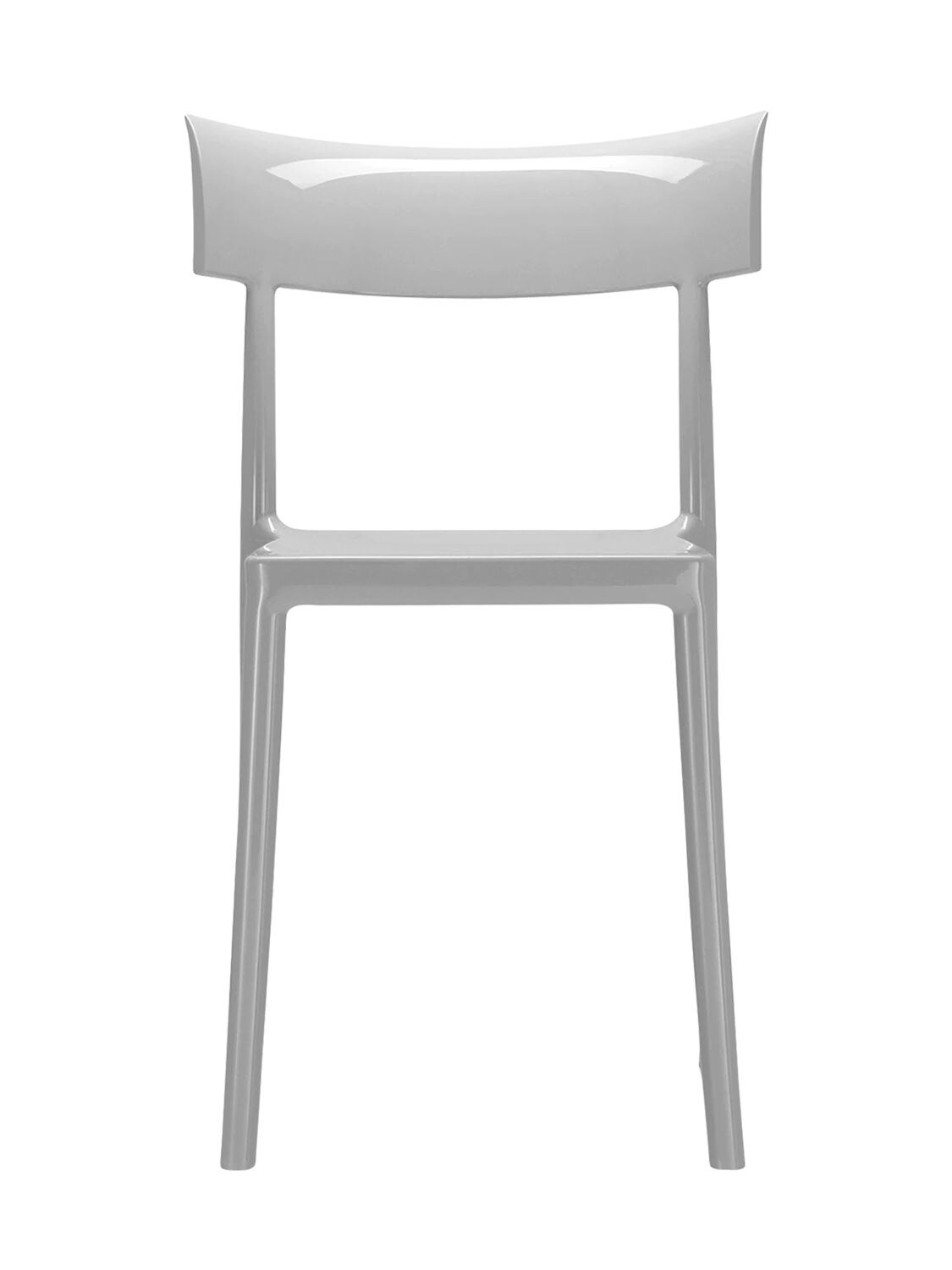 Kartell Set Of 2 Catwalk Chairs In Grey