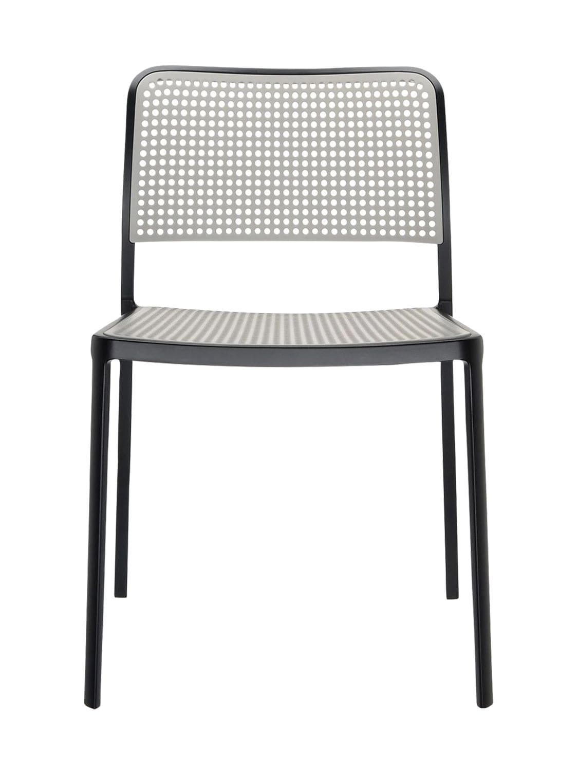 Kartell Set Of Two Audrey Outdoor Chairs In Black