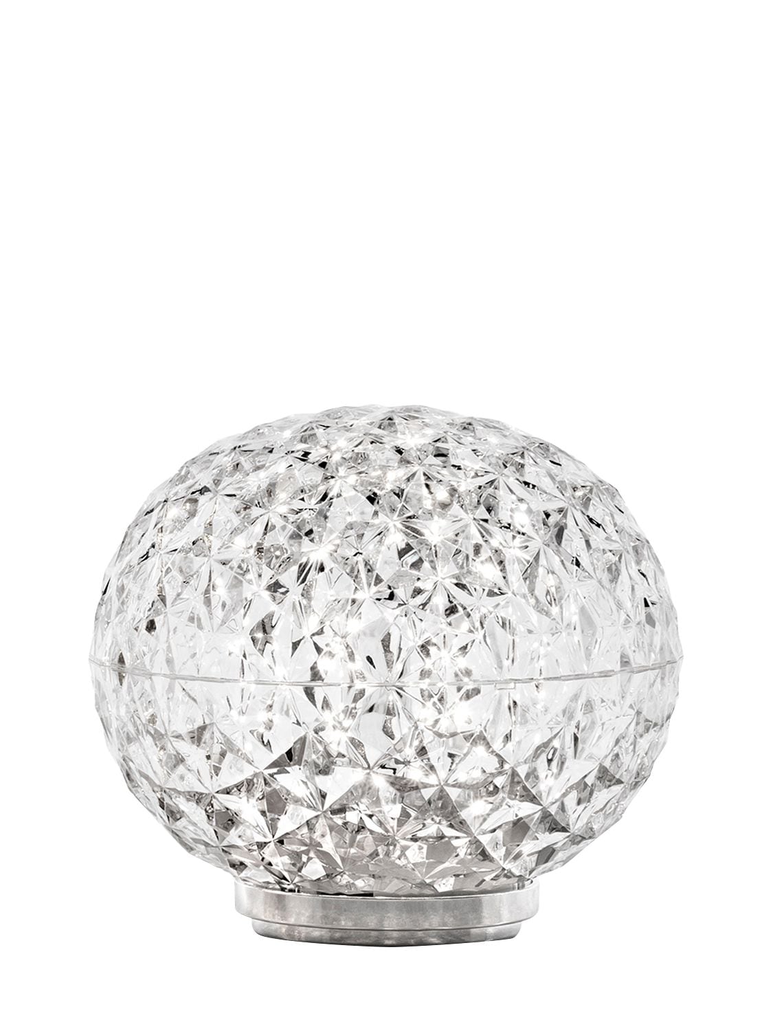 Kartell Mini Planet Lamp In Crystal