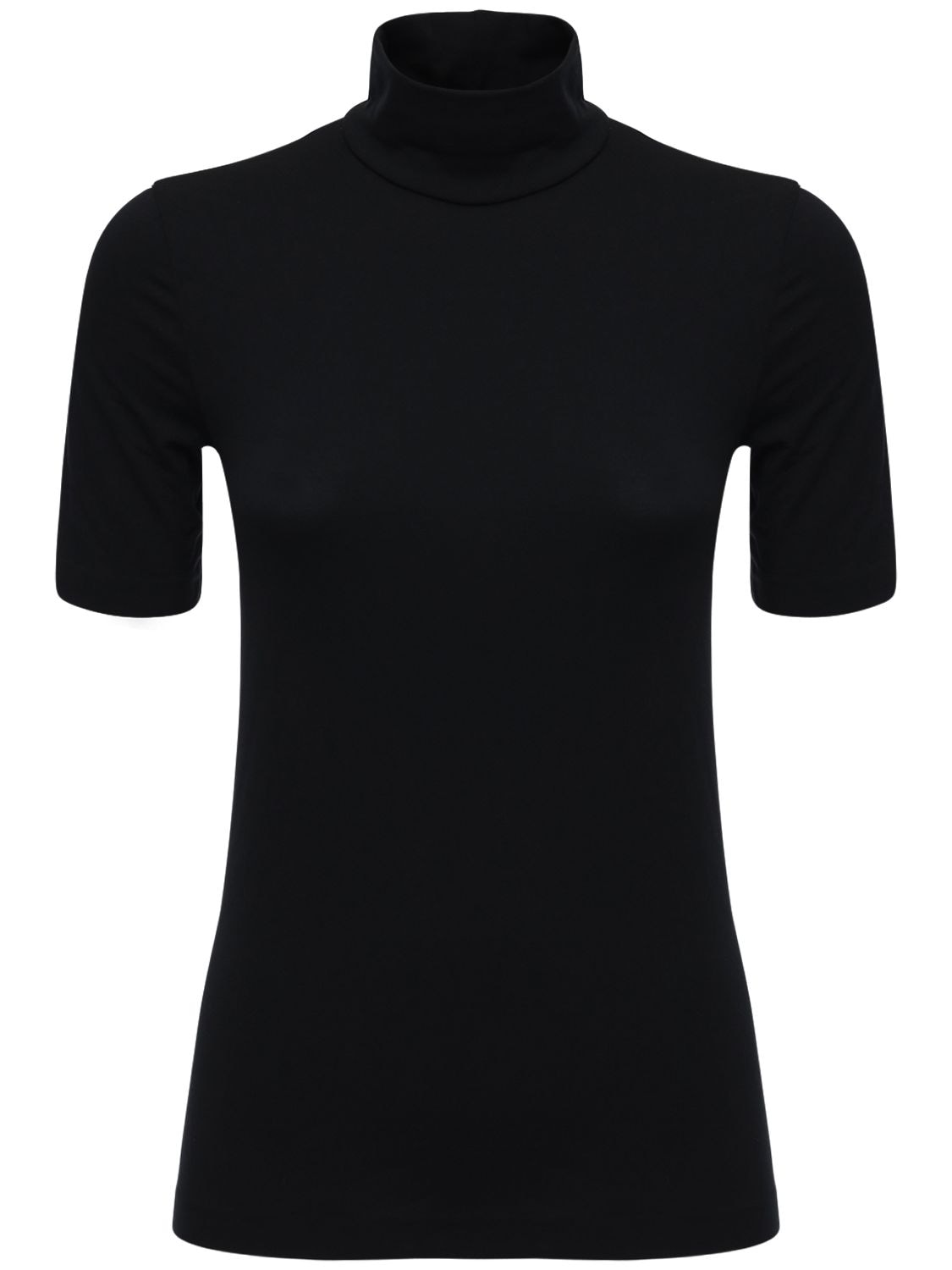 WOLFORD SUSTAINABLE AURORA FITTED MODAL T-SHIRT,72IVOP041-NZAWNQ2