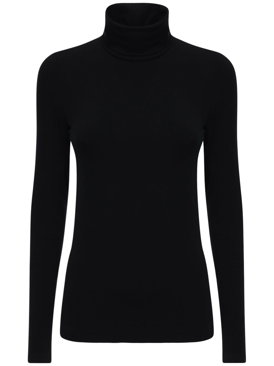 fitted knitted jumper