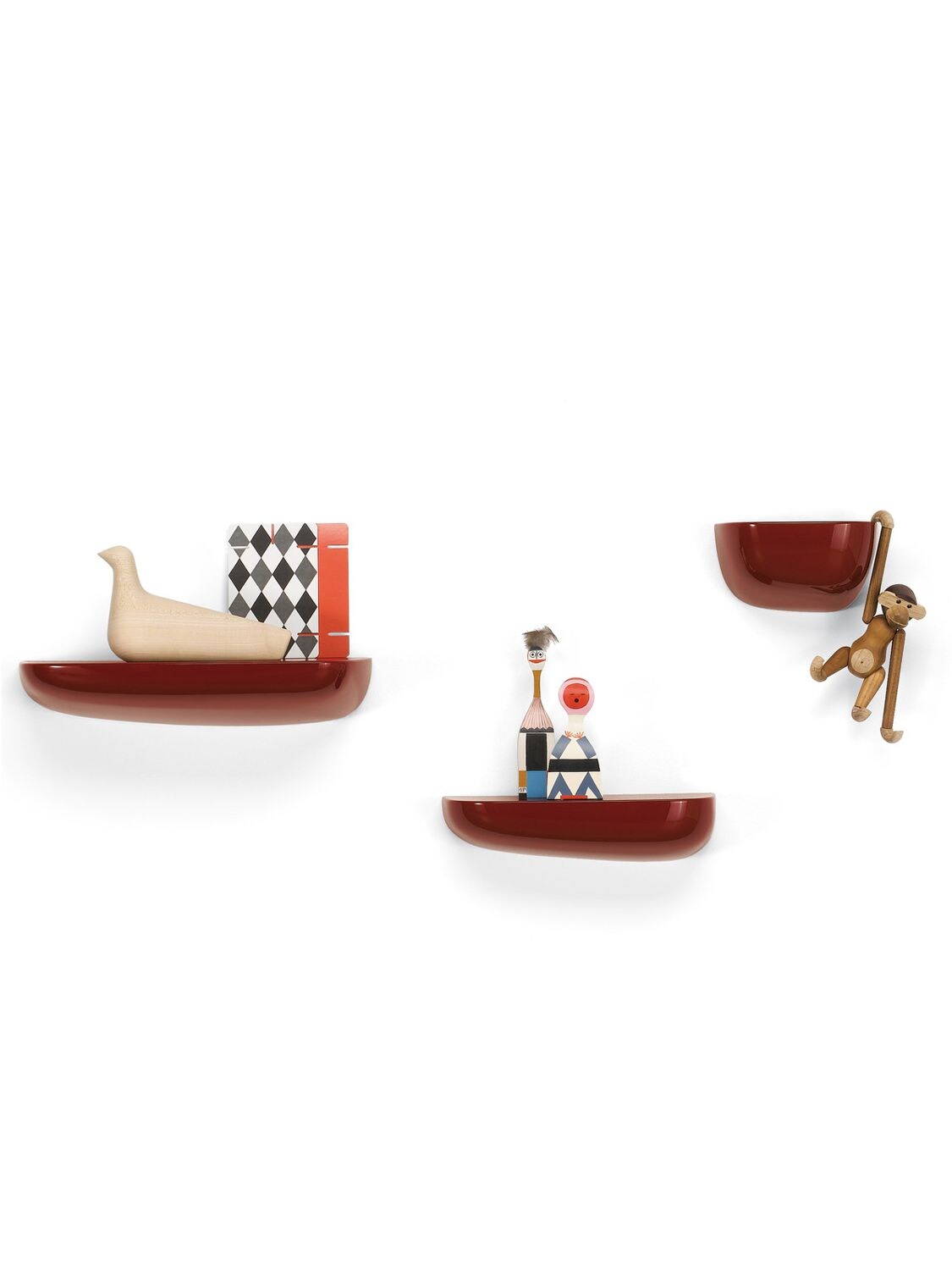 Shop Vitra L'oiseau Ceramic Decoration In Brown