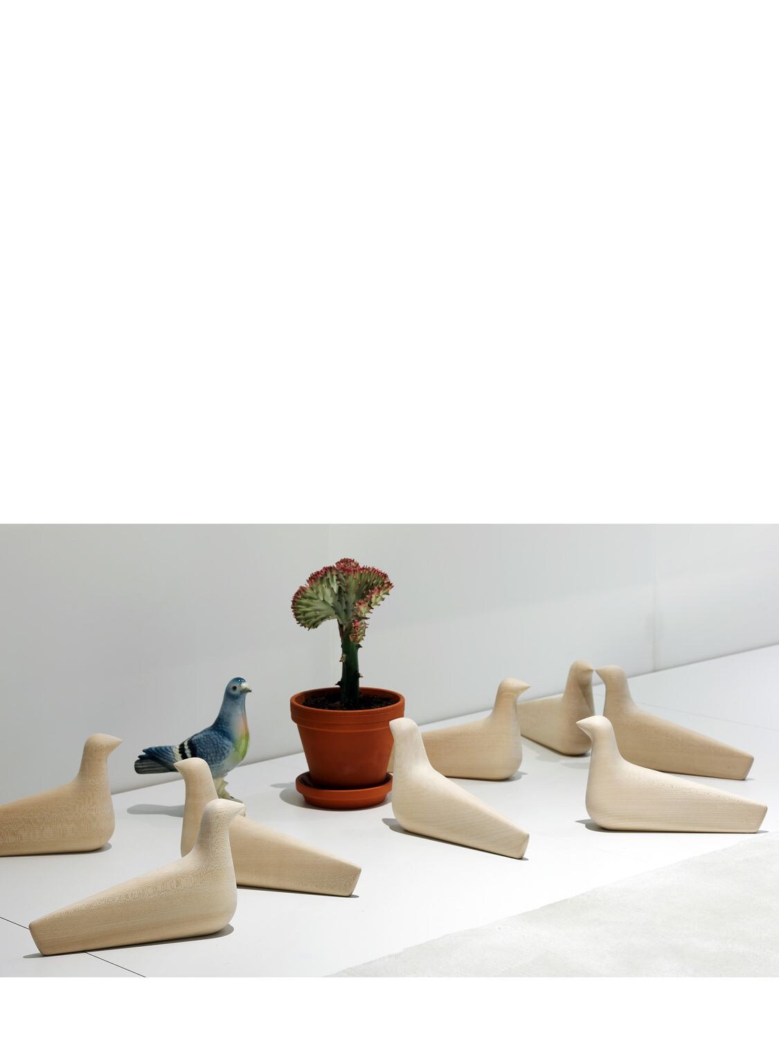 Shop Vitra L'oiseau Ceramic Decoration In Brown