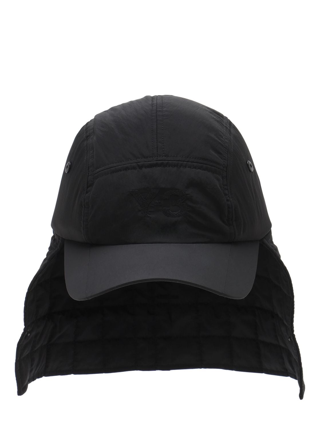 y3 neck flap cap