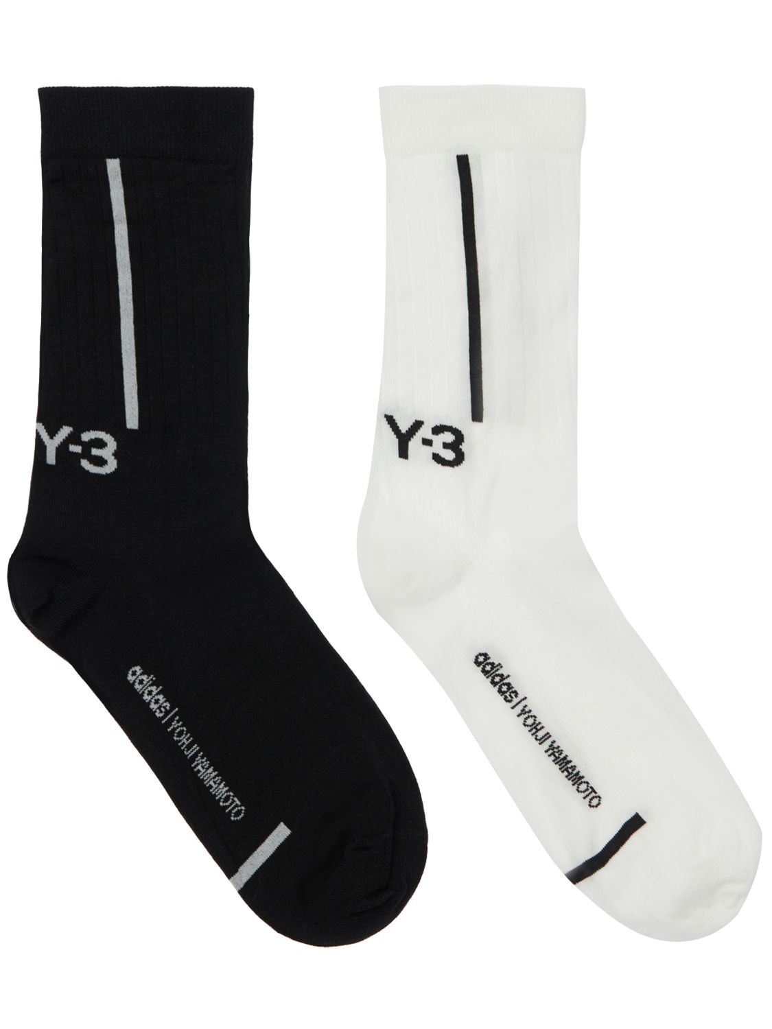 Y-3 Stretch Cotton Blend Socks