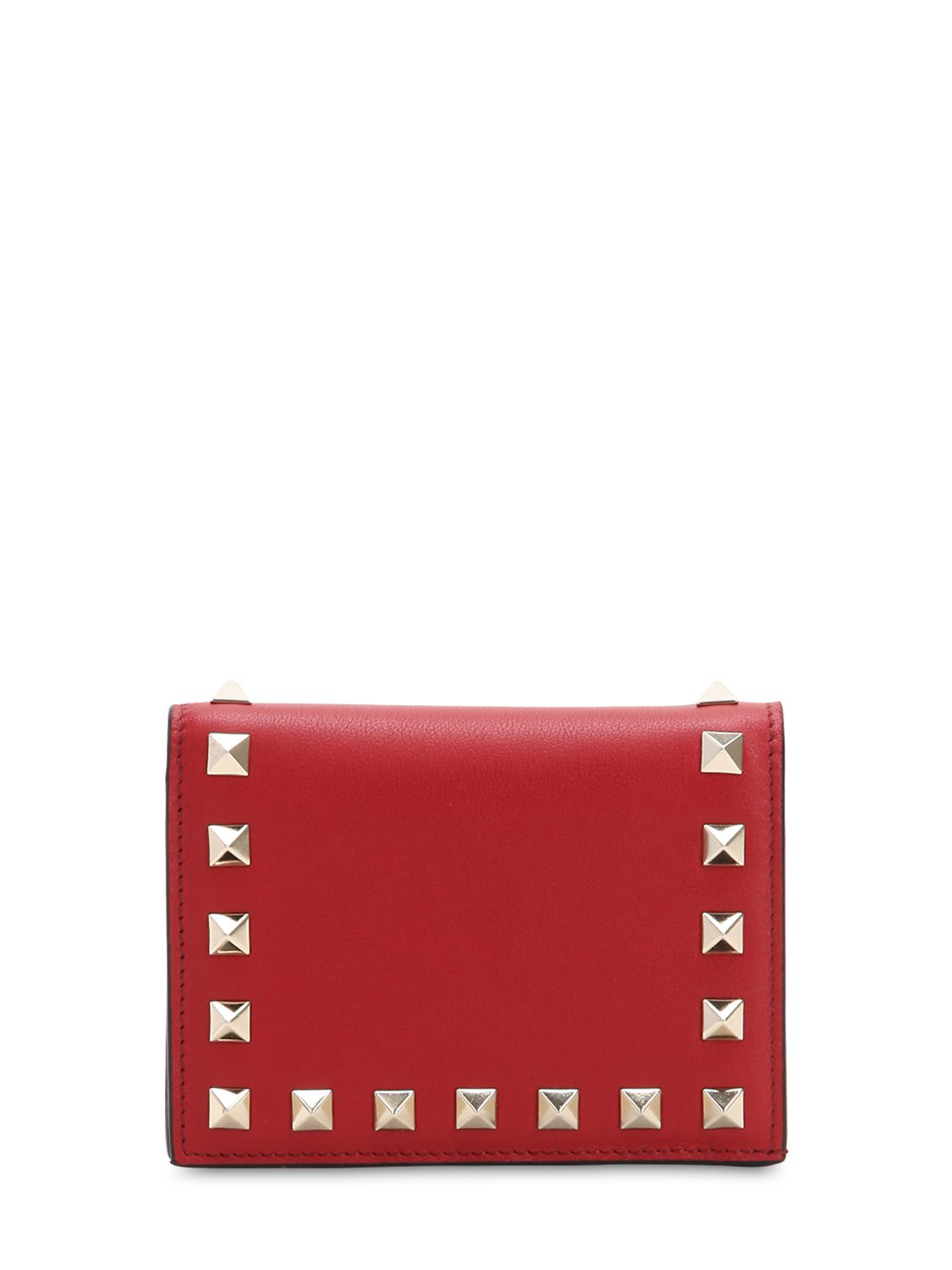 Brieftasche Aus Leder "rockstud"