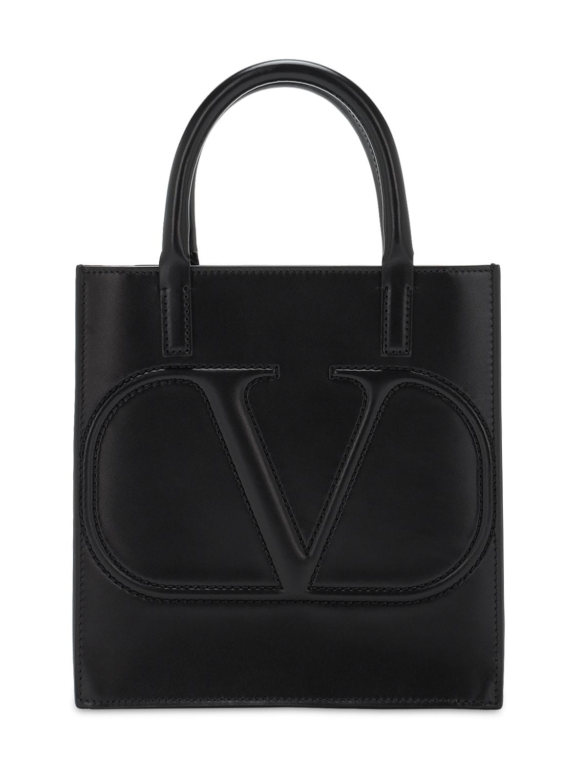 Valentino White Valentino Garavani Mini VLogo Tote Bag Valentino Garavani