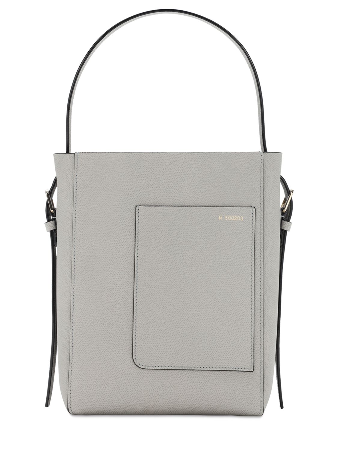 Mini Tote Aus Narbleder
