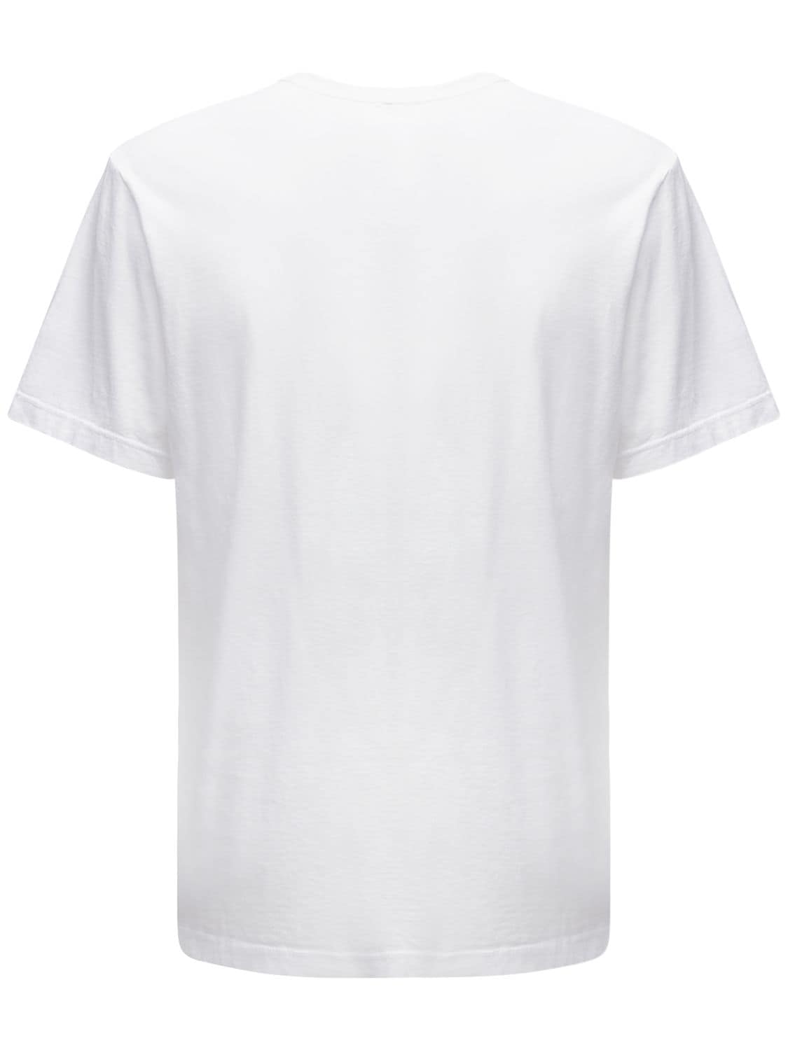 Shop James Perse Lightweight Cotton Jersey T-shirt In White