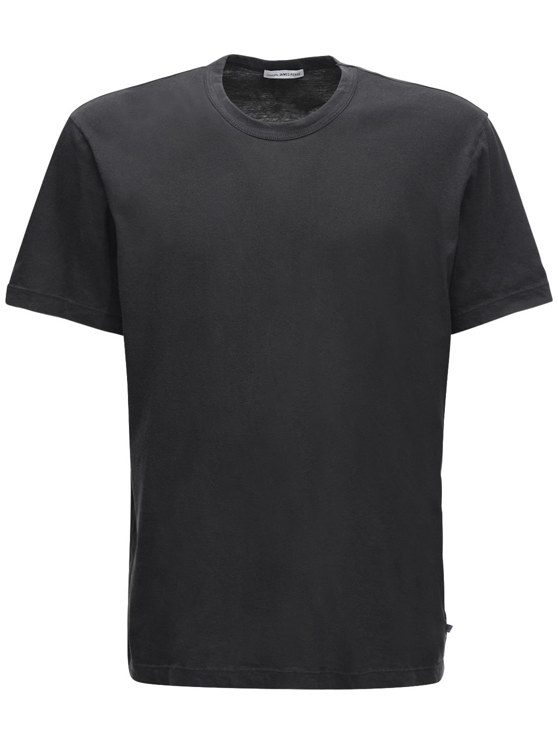 James Perse Lightweight Cotton Jersey T-shirt In Carbon