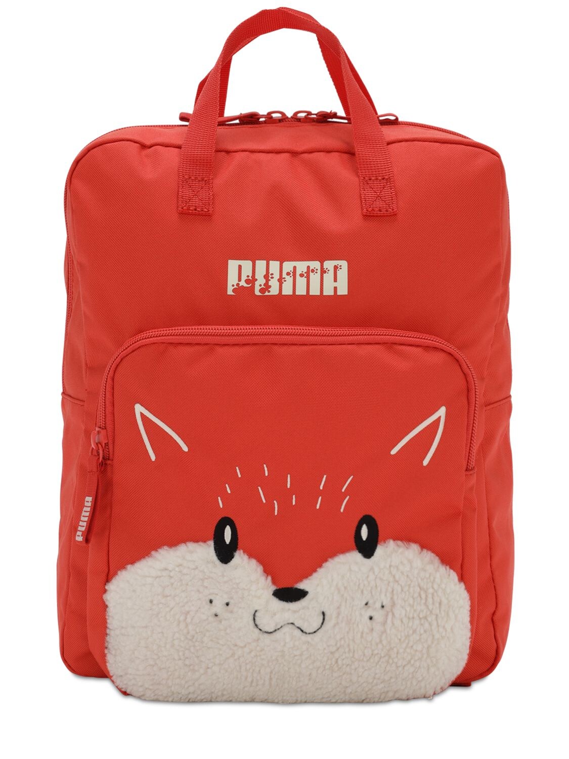 Puma Kids' Nylon Canvas Backpack In Orange