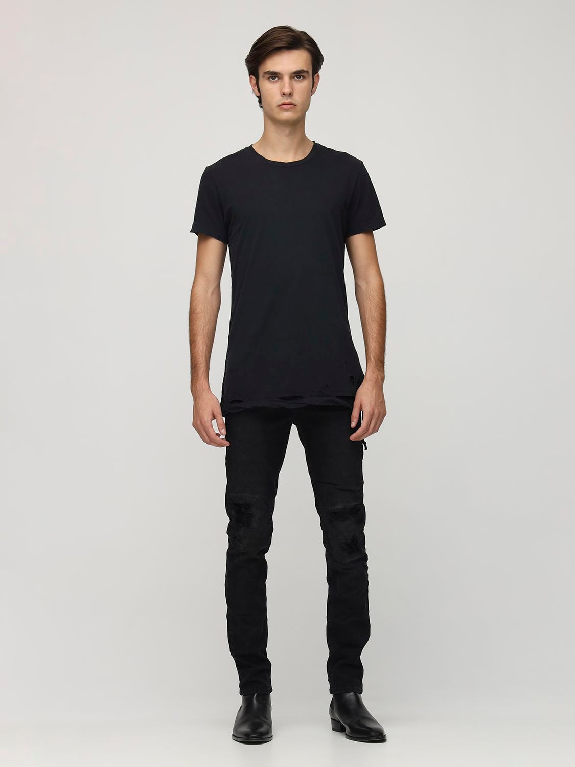 KSUBI SIOUX COTTON JERSEY T-SHIRT,72IWNZ018-QKXBQ0S1