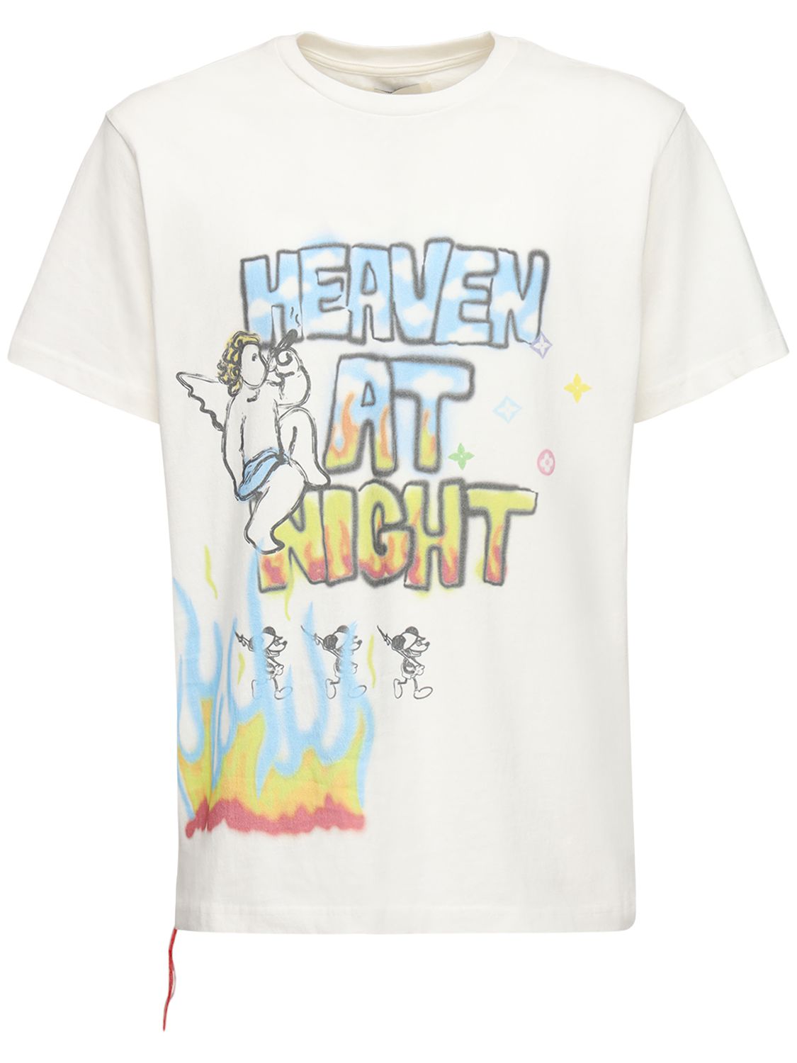 Lifted Anchors Ecstasy Print Cotton Tshirt In White ModeSens