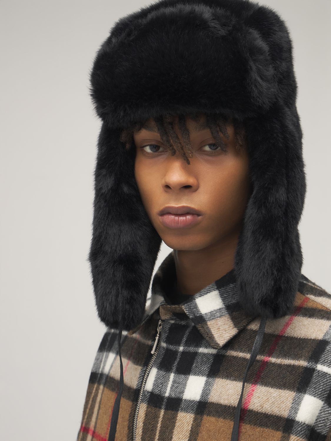 KANGOL Faux Fur Trapper Hat Smart Closet