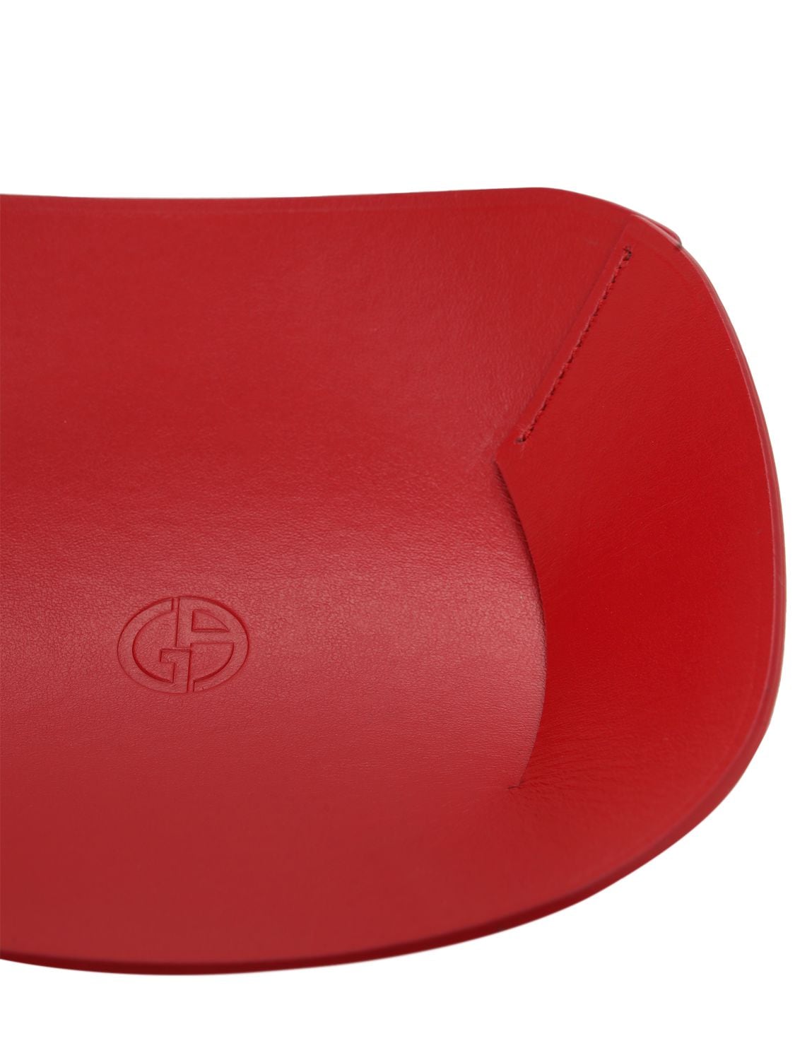 Shop Armani/casa Small Pop Valet Tray In Red