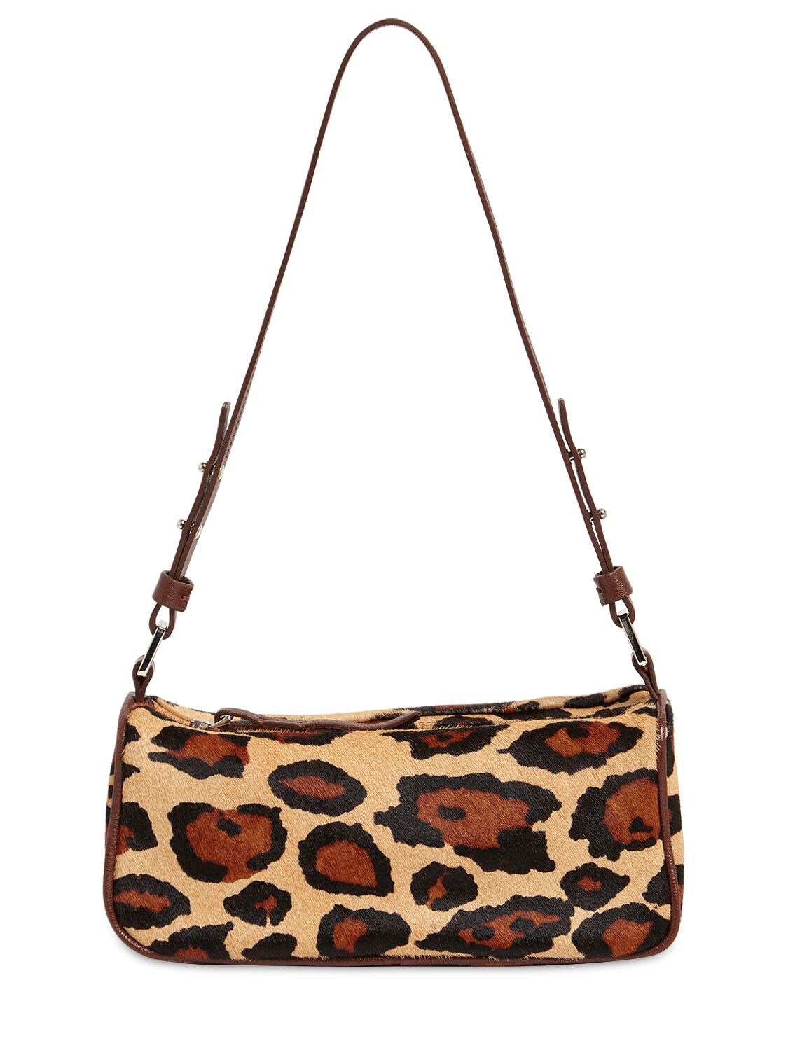 By Far Eve Leopard Print Pony Skin Bag ModeSens