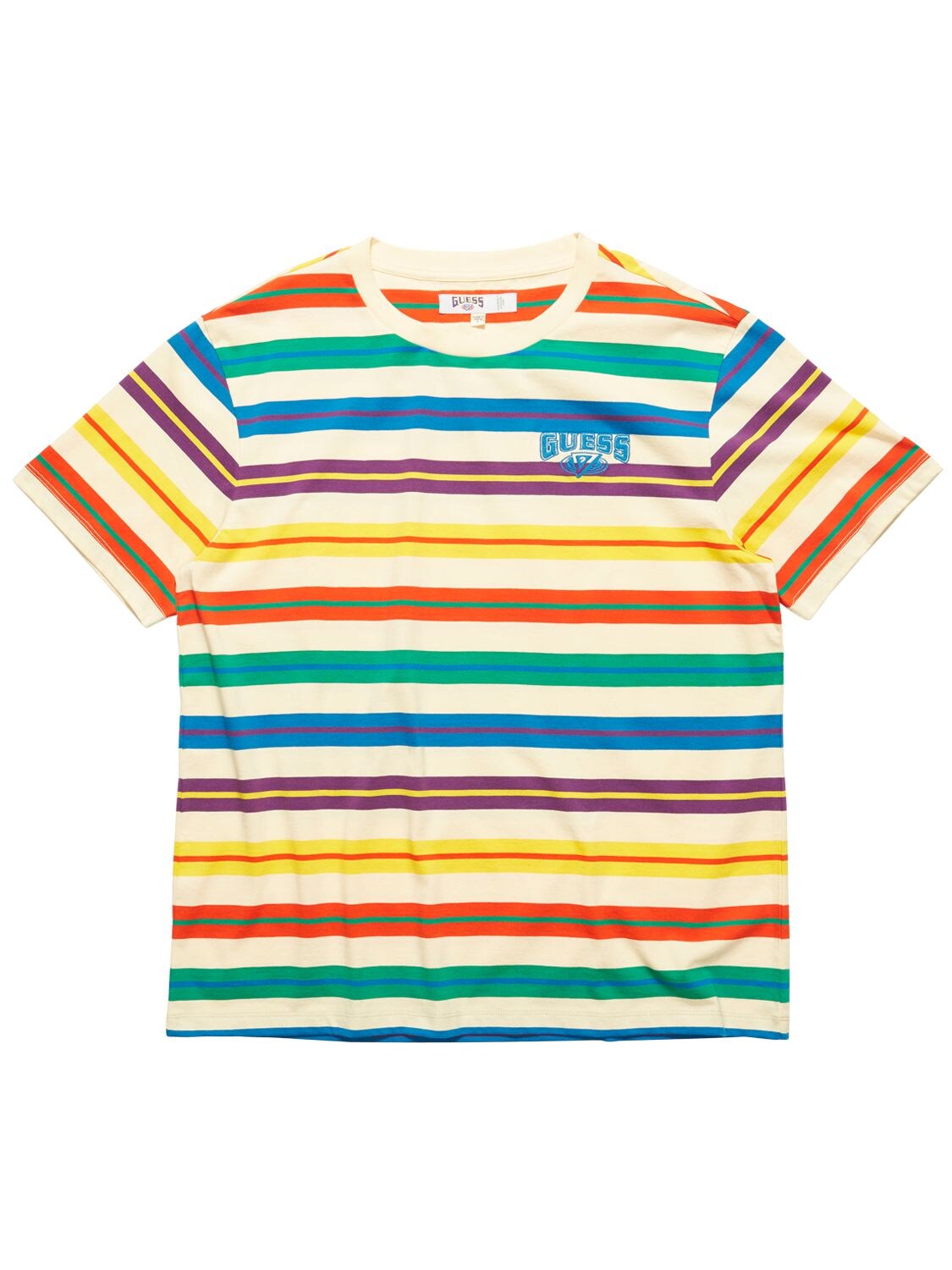 guess multicolor t shirt