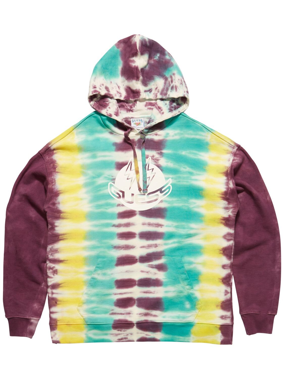 guess multicolor hoodie