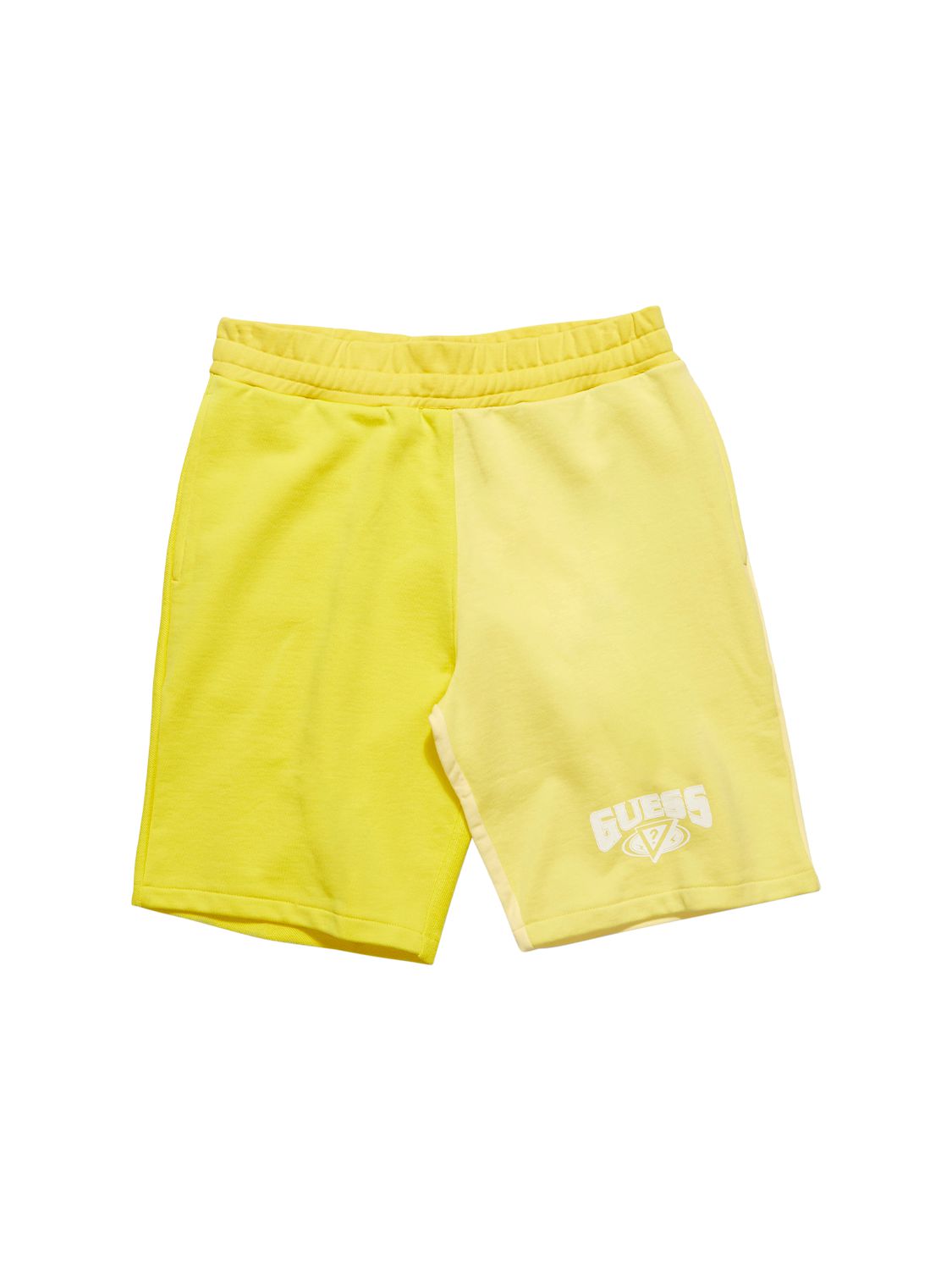 guess color block shorts