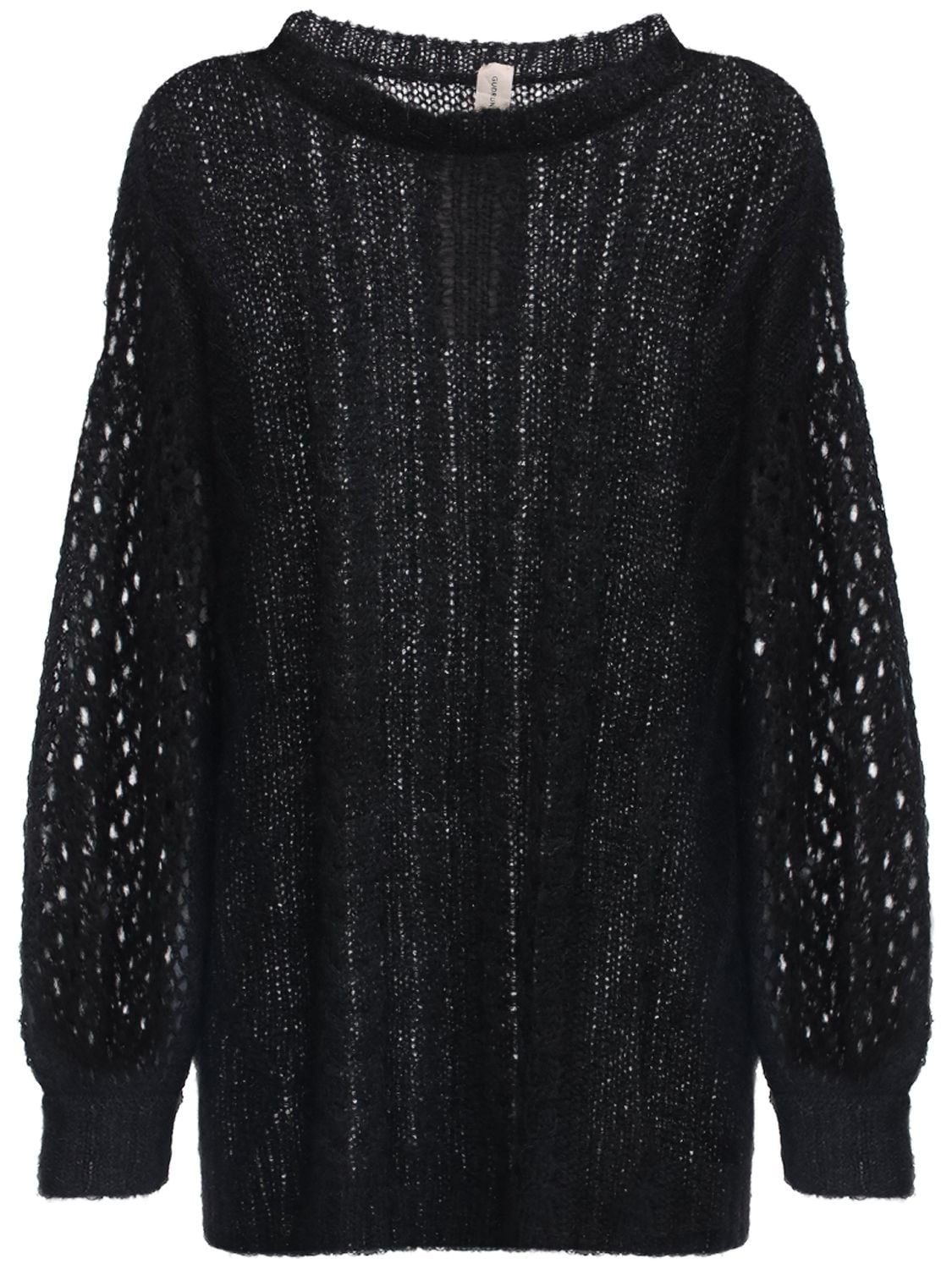Gudrun & Gudrun Aphrodite Alpaca Blend Knit Sweater In Black