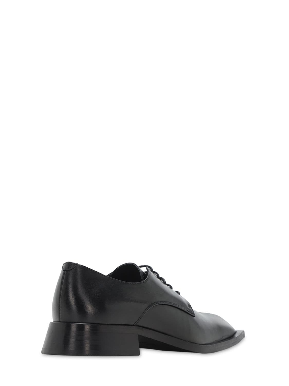 Martine Rose 30mm Daab Derby Leather Lace-up Shoes In Black | ModeSens
