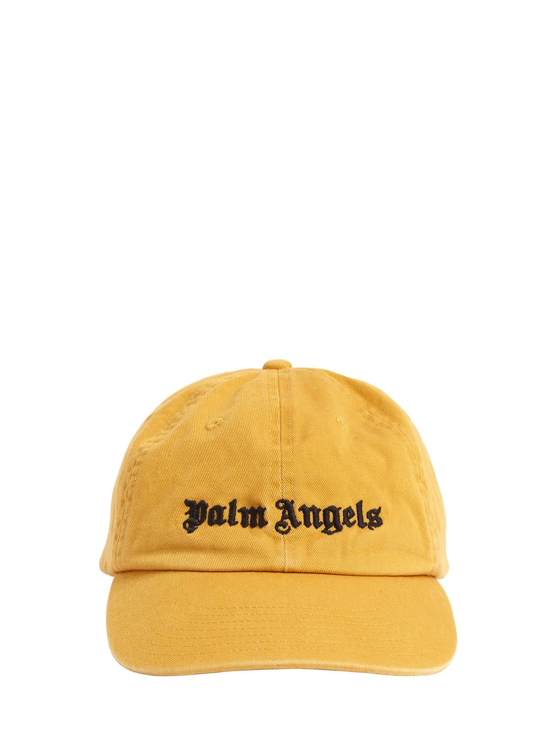 PALM ANGELS LOGO刺绣棉质帆布帽子,72IXGG015-MJIXMA2