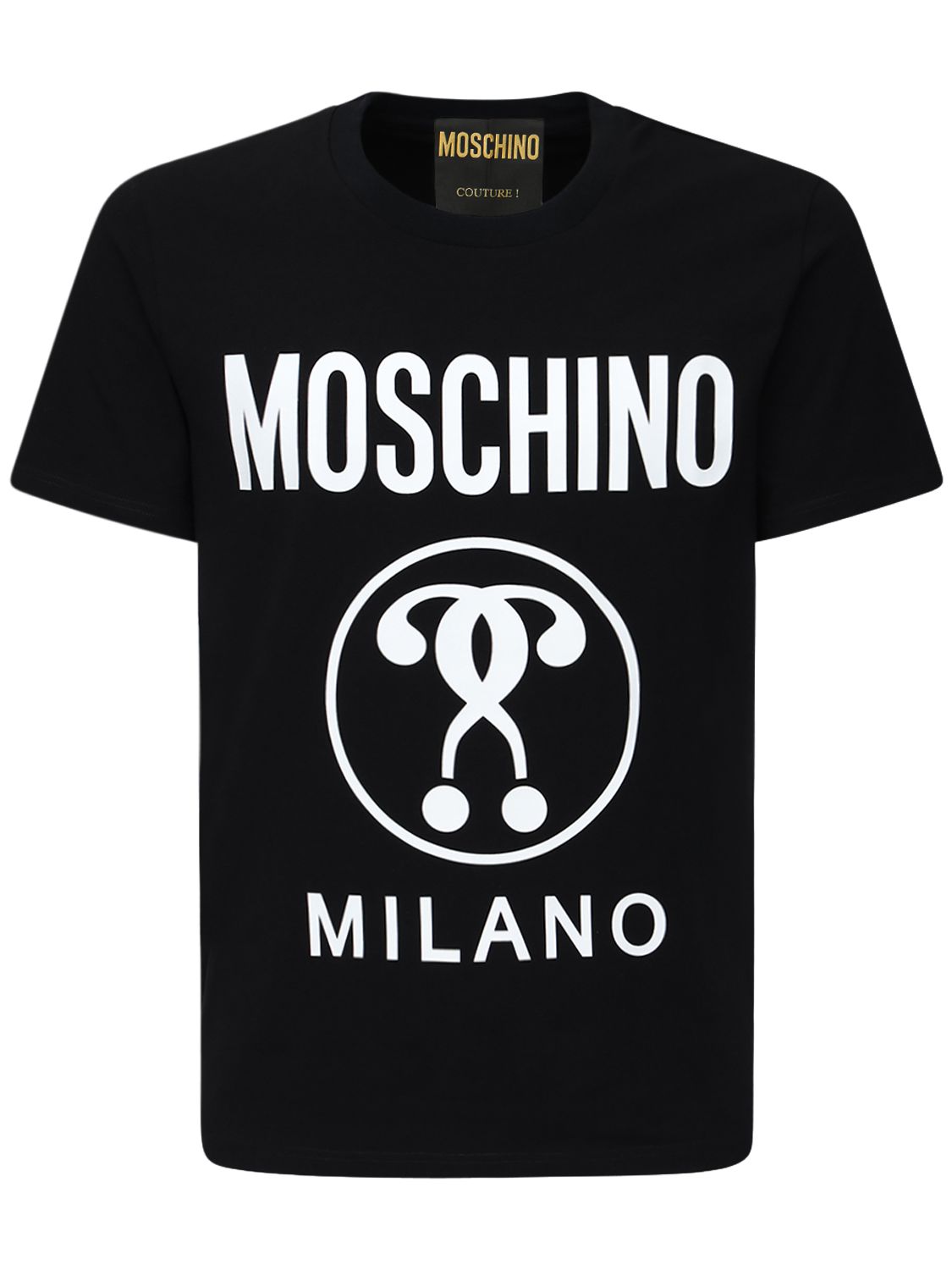 T-shirt Aus Baumwolle Mit Logodruck