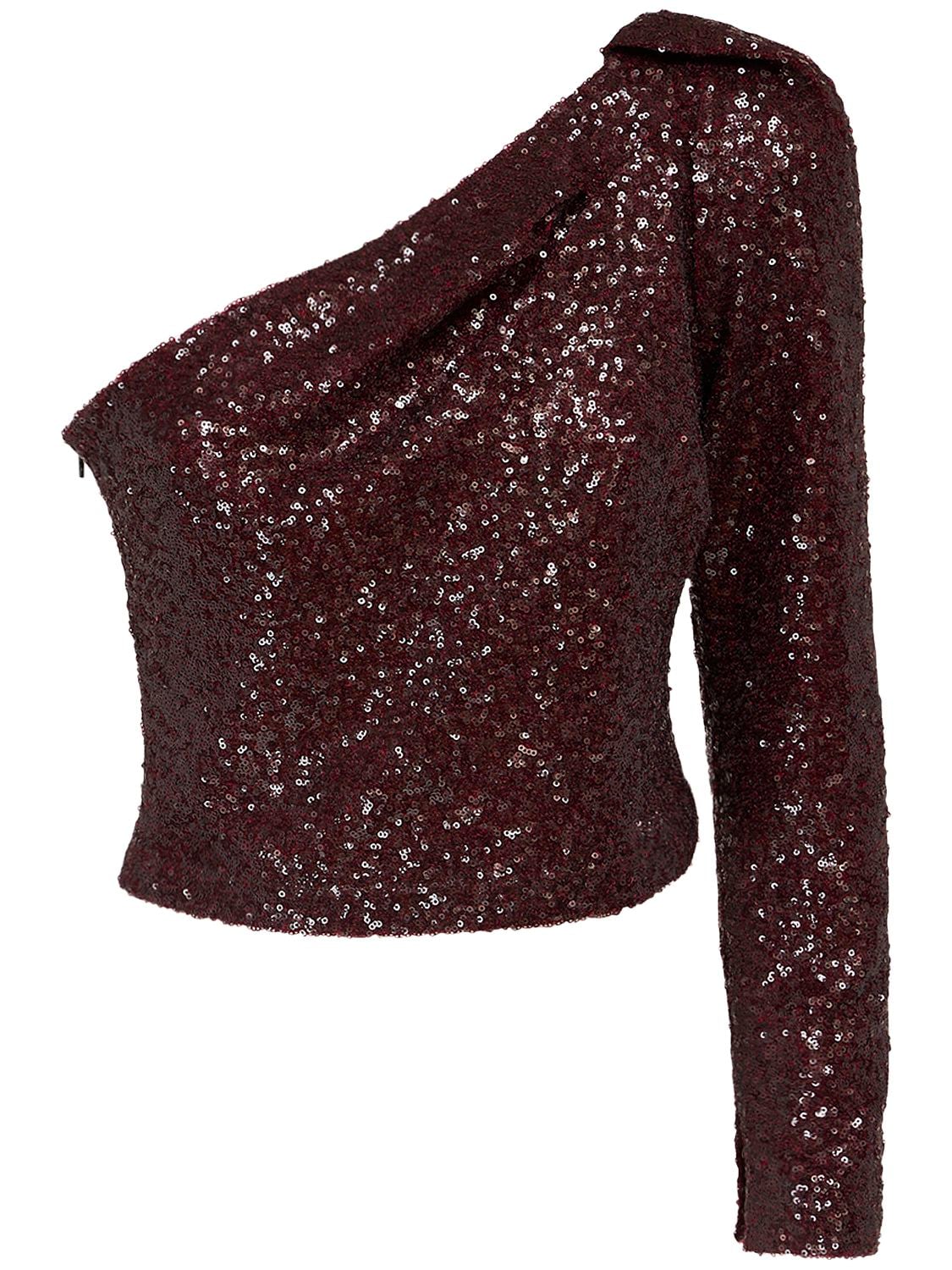 IN THE MOOD FOR LOVE NESSA SEQUINED TOP,72IXKL009-MDE3NA2