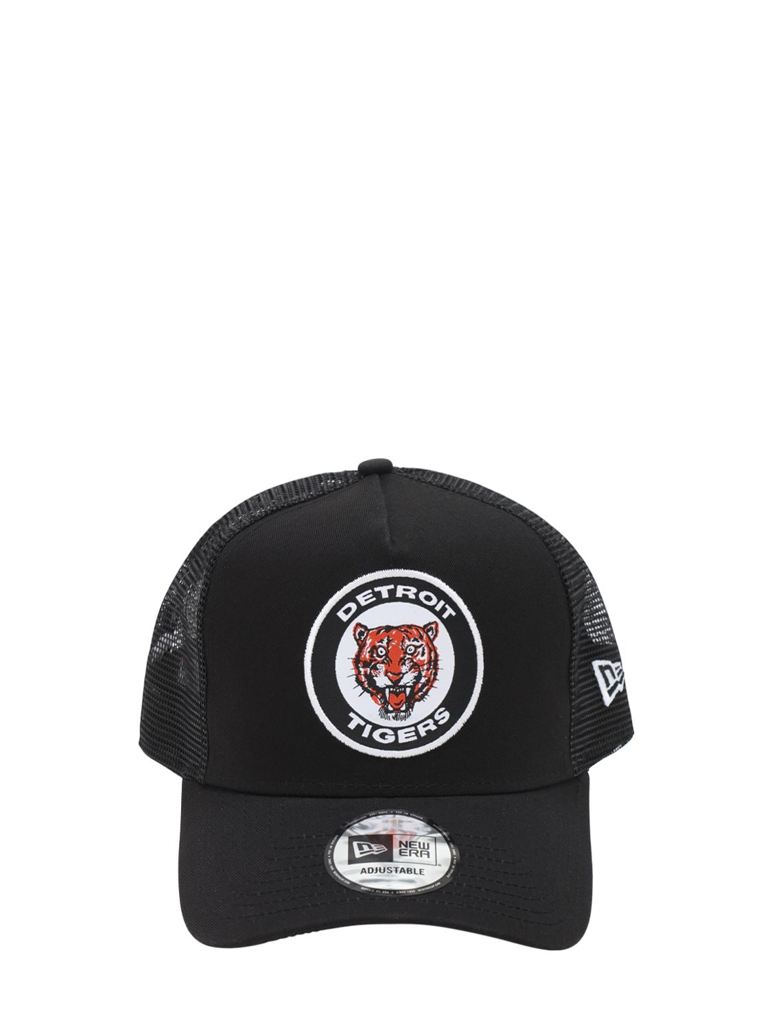 New Era Heritage Detroit Tigers Trucker Hat In Black