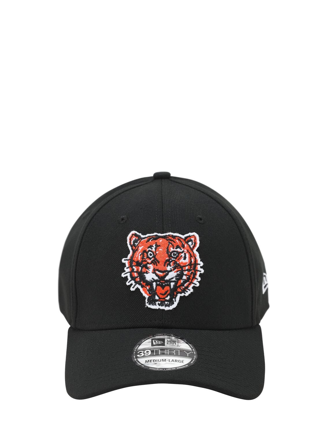 New Era Heritage 39thirty Detroit Tigers Cap In Black