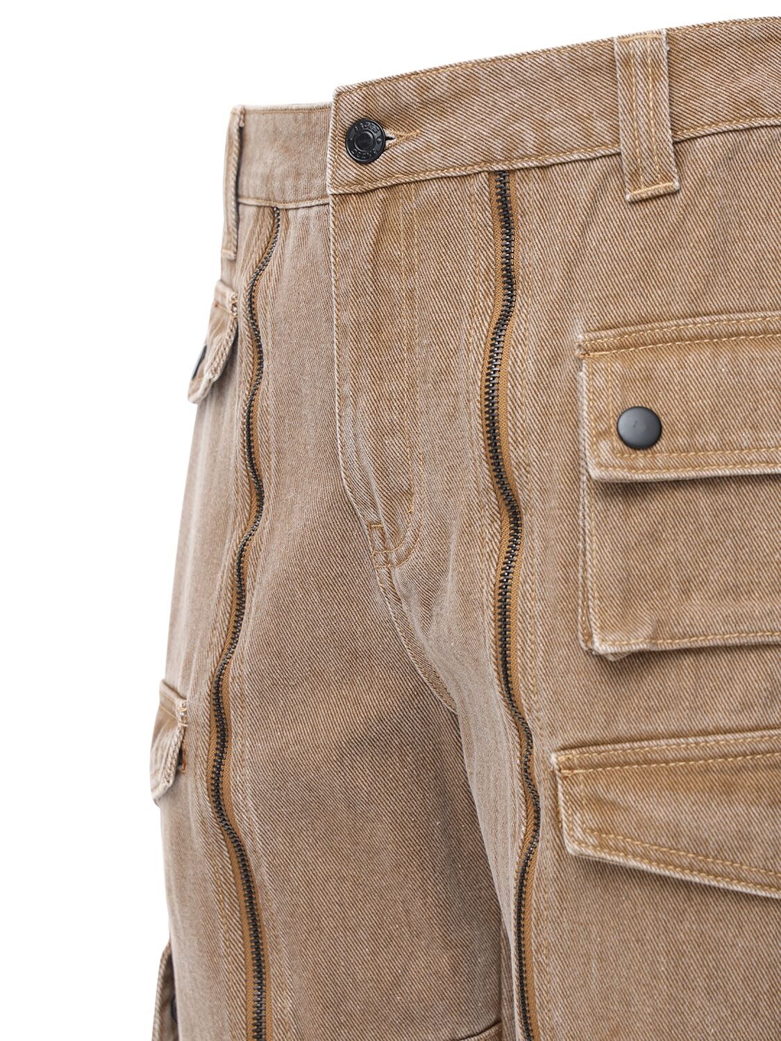 twill cargo trousers h&m