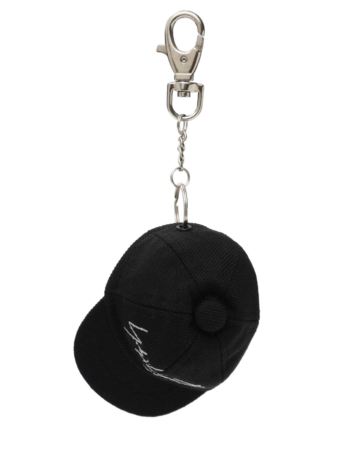 Yohji Yamamoto New Era Wool Cap Key Holder In Black | ModeSens