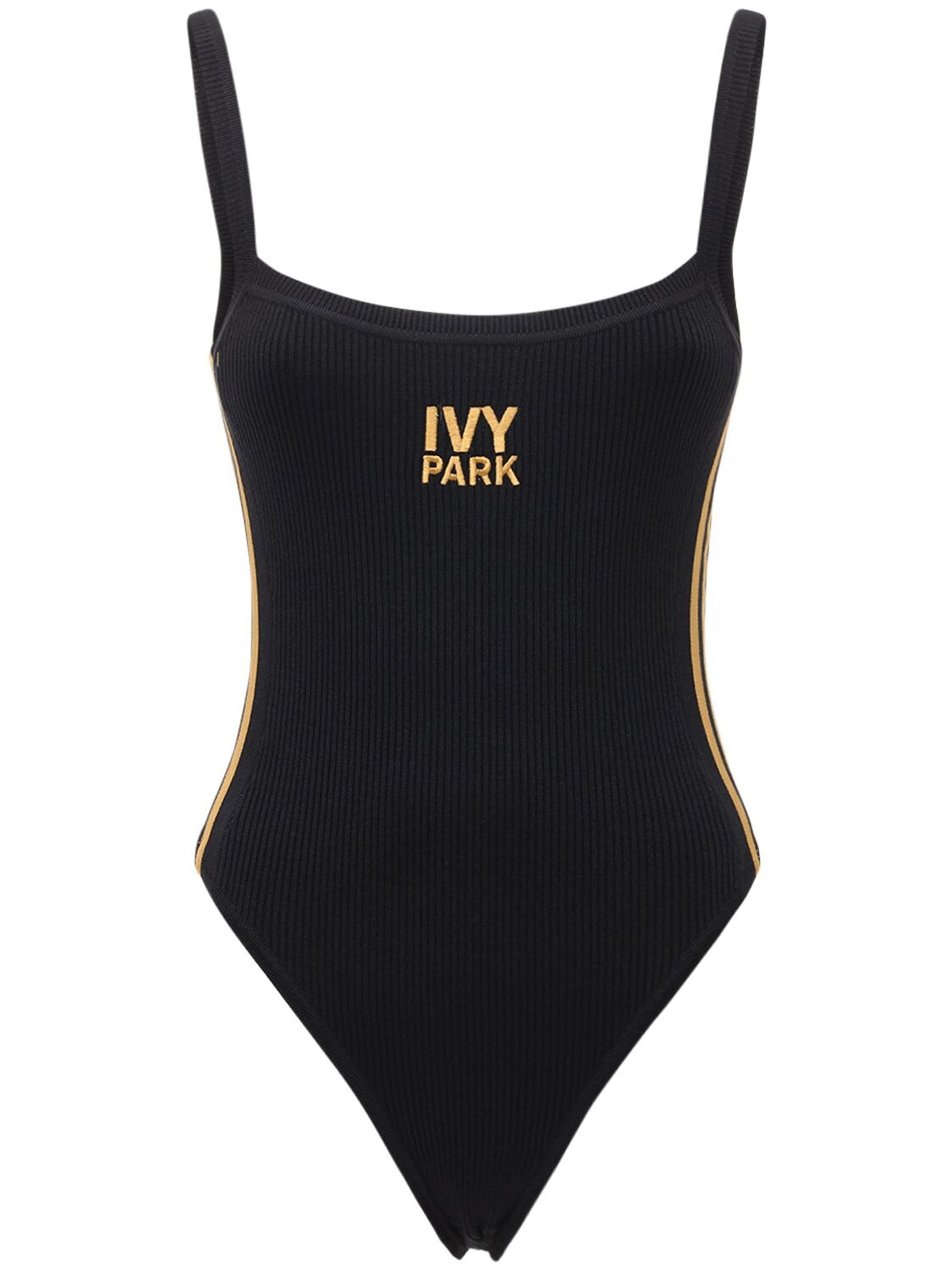 Adidas X Ivy Park “ivy Park”罗纹针织连体衣 In Black