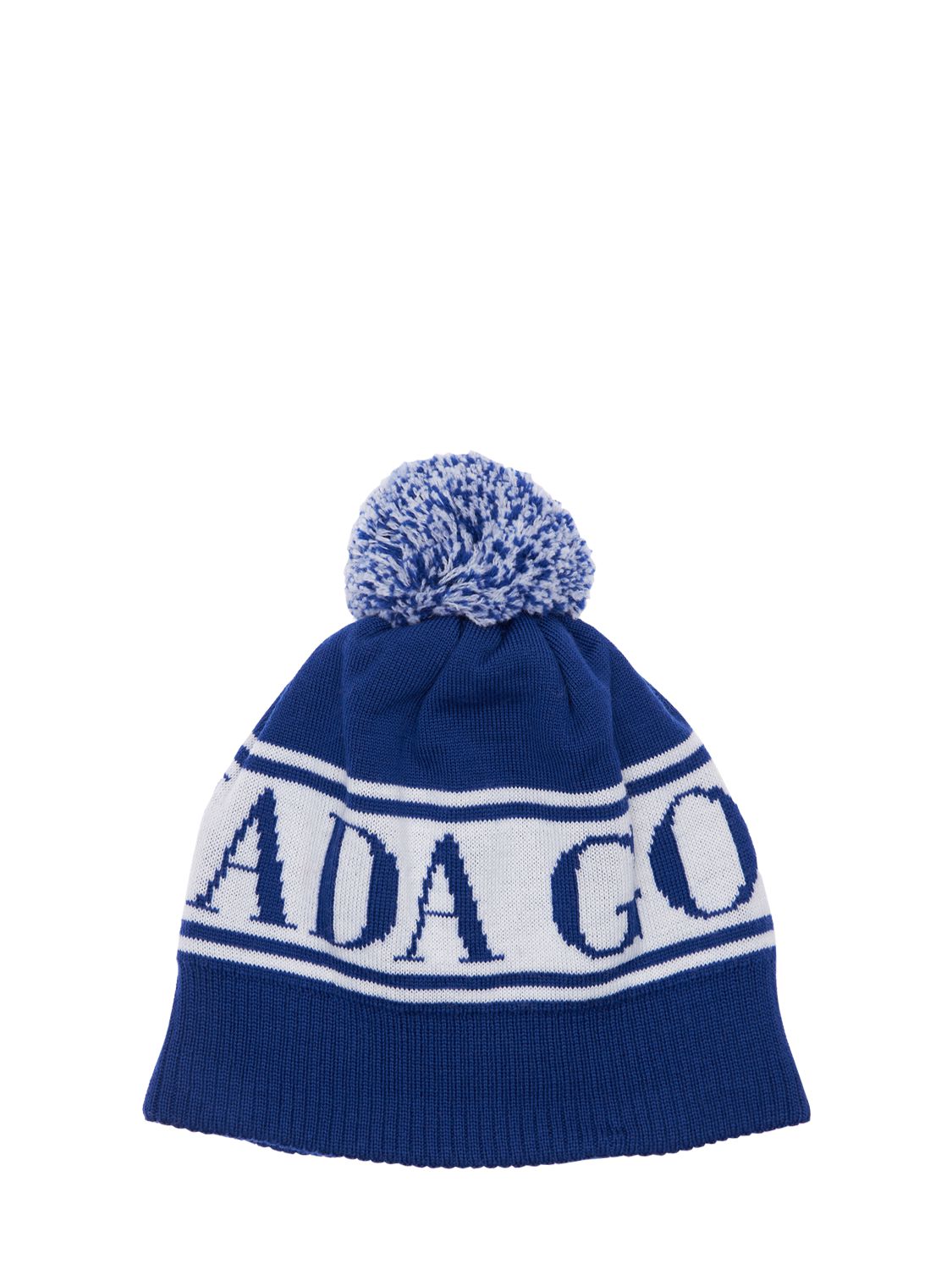 Mütze Aus Wolle Mit Logojacquard