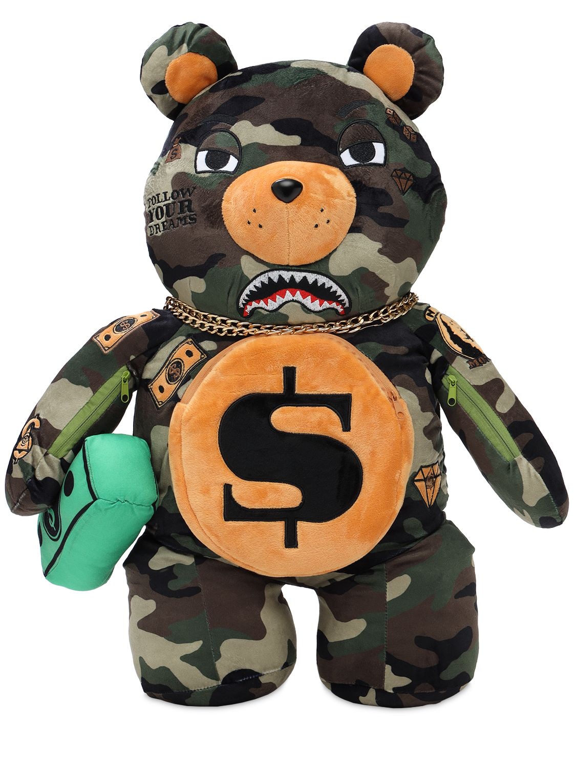 money bear backpack