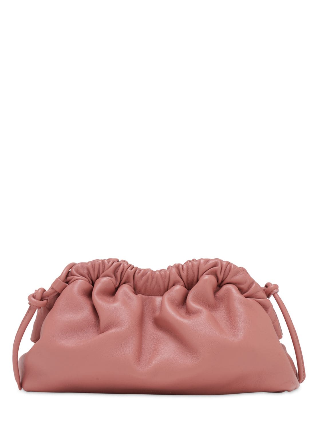 Mansur Gavriel Mini Cloud Leather Clutch In Blush | ModeSens