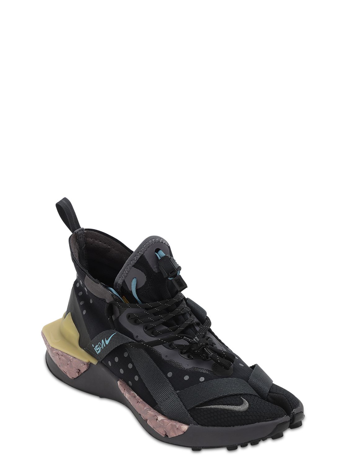 nike drifter split ispa (black/iron grey-smokey mauve) | mode