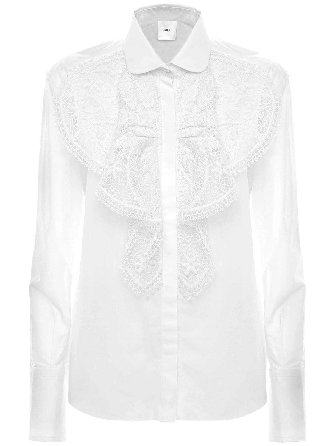 Embroidered Cotton Poplin Shirt
