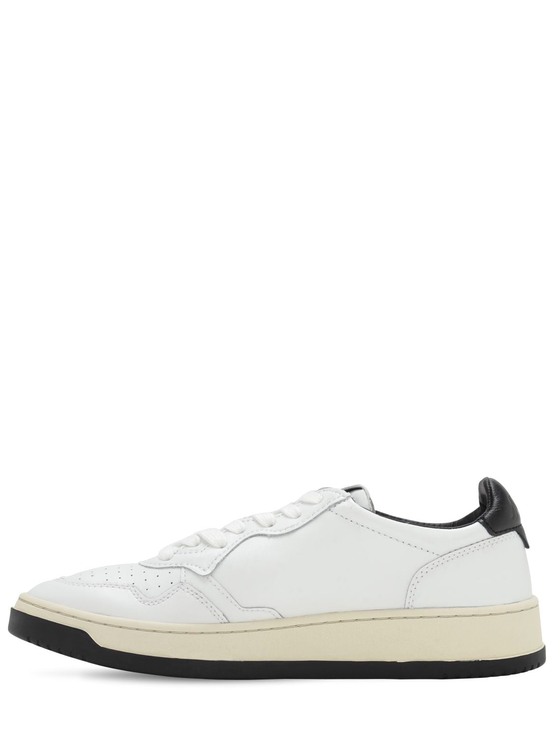 AUTRY LEATHER BICOLOR LOW SNEAKERS
