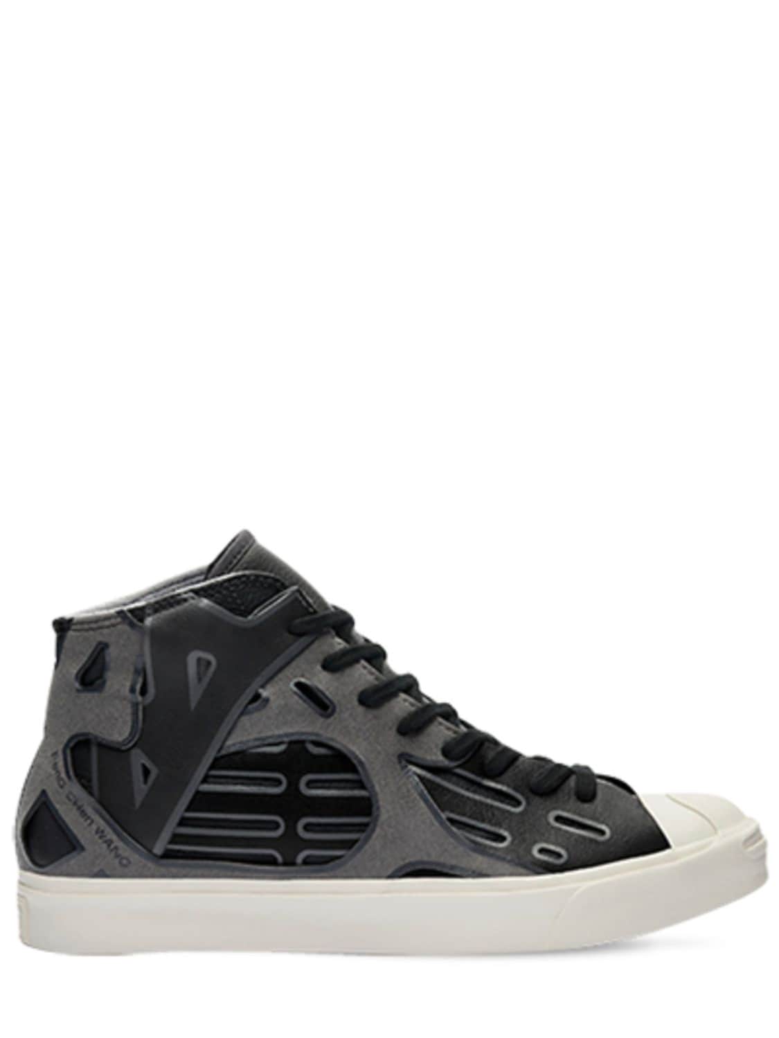 Converse Feng Chen Wang Jack Purcell Mid Sneakers In Black