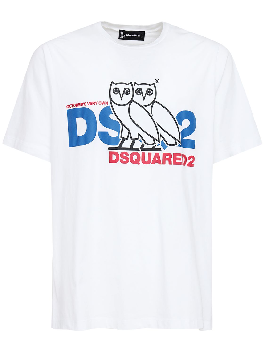 T-shirt Aus Jersey Mit Logodruck „ovo Capsule“