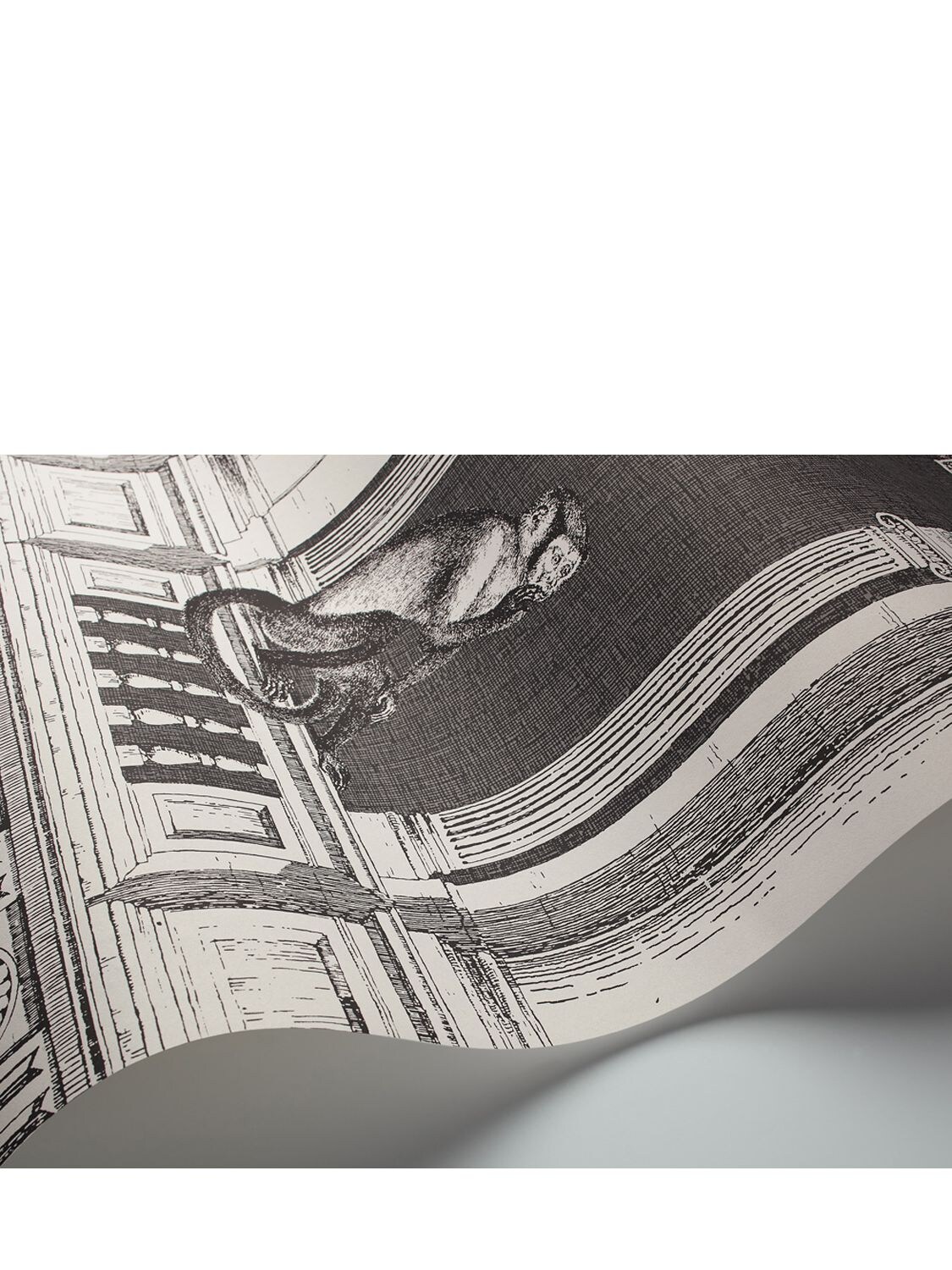 FORNASETTI PROCURATIE & SCIMMIE WALLPAPER 